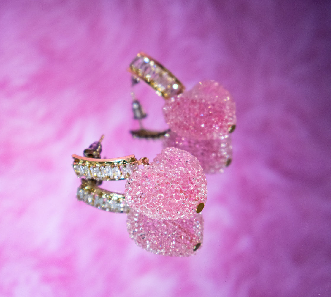 Sugar Heart Earrings