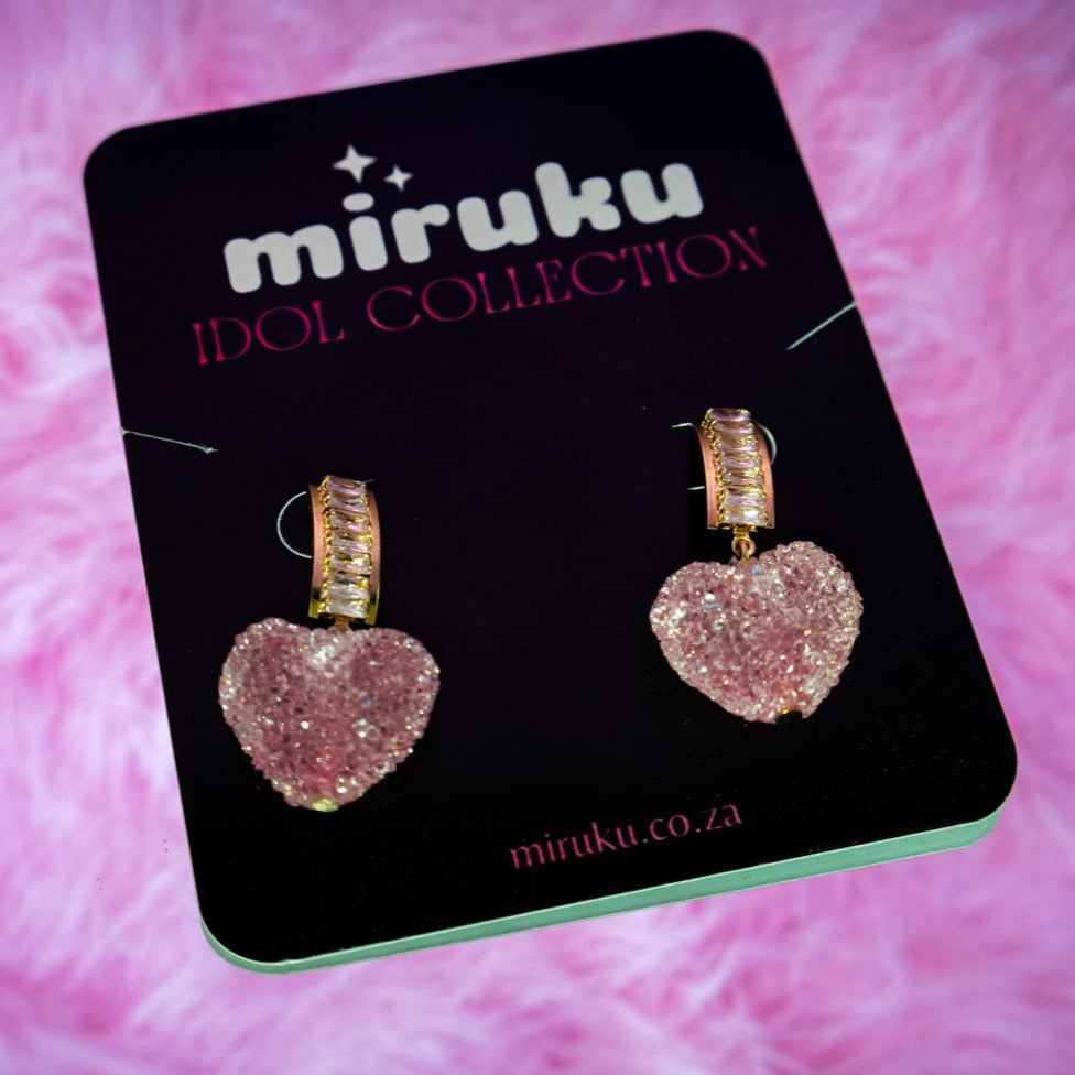 Sugar Heart Earrings