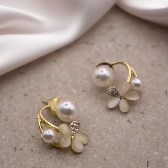 Romantic Floral Wrap Earrings