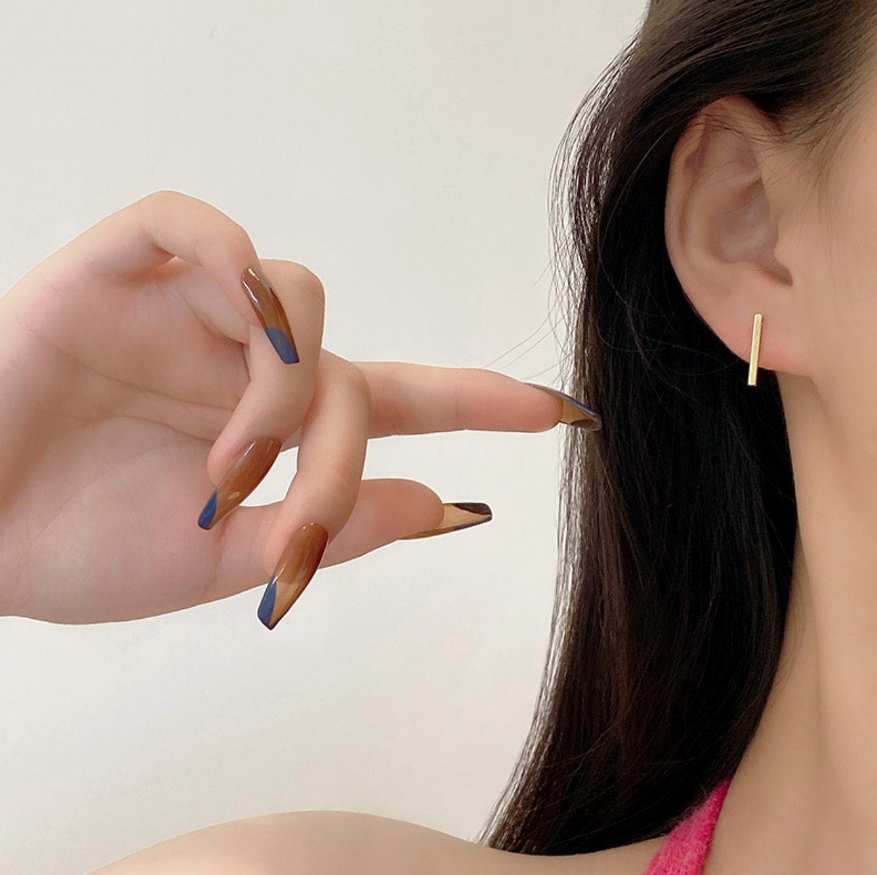 Delicate Pearly Heart Drop Earrings (wear 2 ways!)