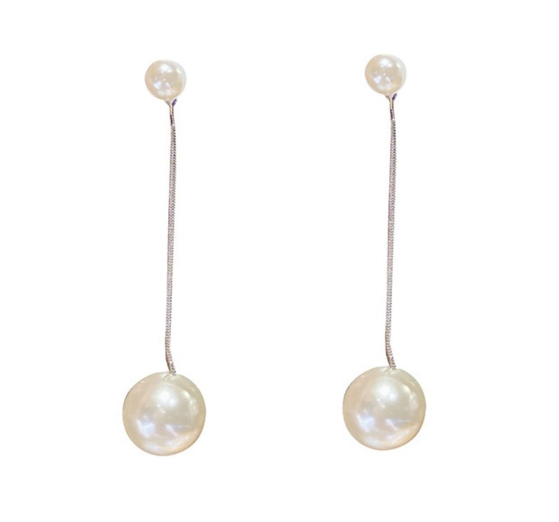 Chunky Pearl Drop Earrings - Miruku Store - Earrings